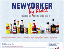 Tablet Screenshot of newyorkerbyheart.com
